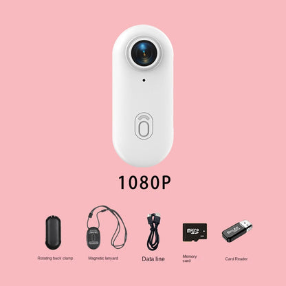 Thumb Bike Camera Magnetic Back Clip Sports Camera Thumb Recorder Pet