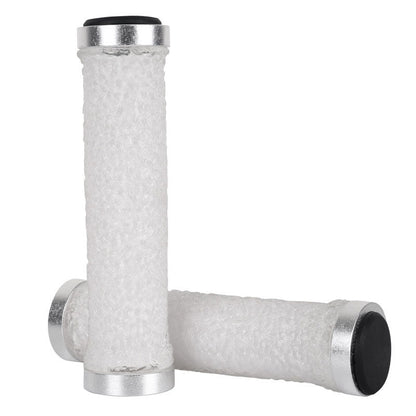 Bicycle Grip Bilateral Locking Grip Mountain Bike Silicone Crystal Grip Bicycle Accessories