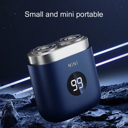 Small Steel Cannon Shaver Electric Men's Shaver Shaver Portable Beard Shaver Car USB