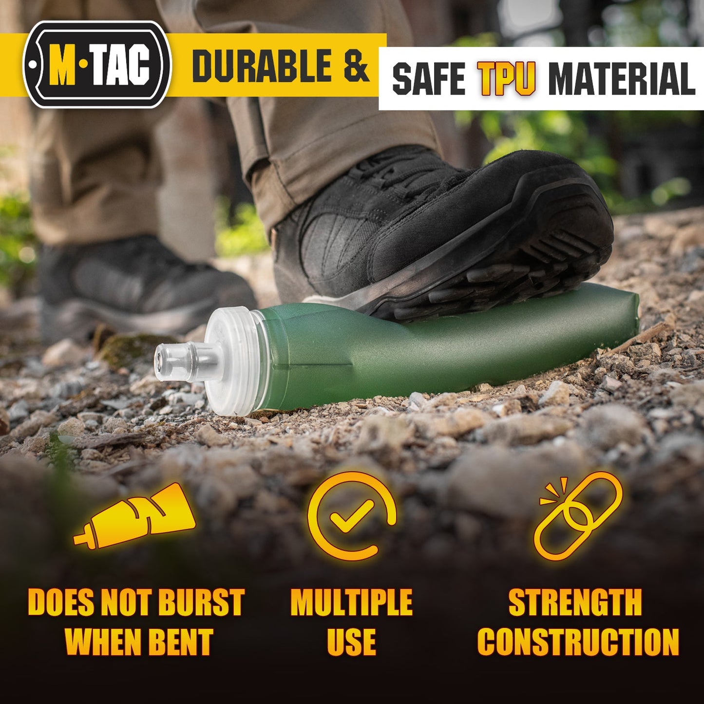 M-Tac Collapsible Water Bottle 20 oz