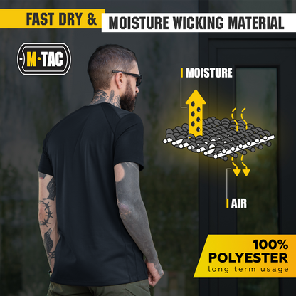 M-Tac T-Shirt Athletic Tactical Gen II (Set of 3)
