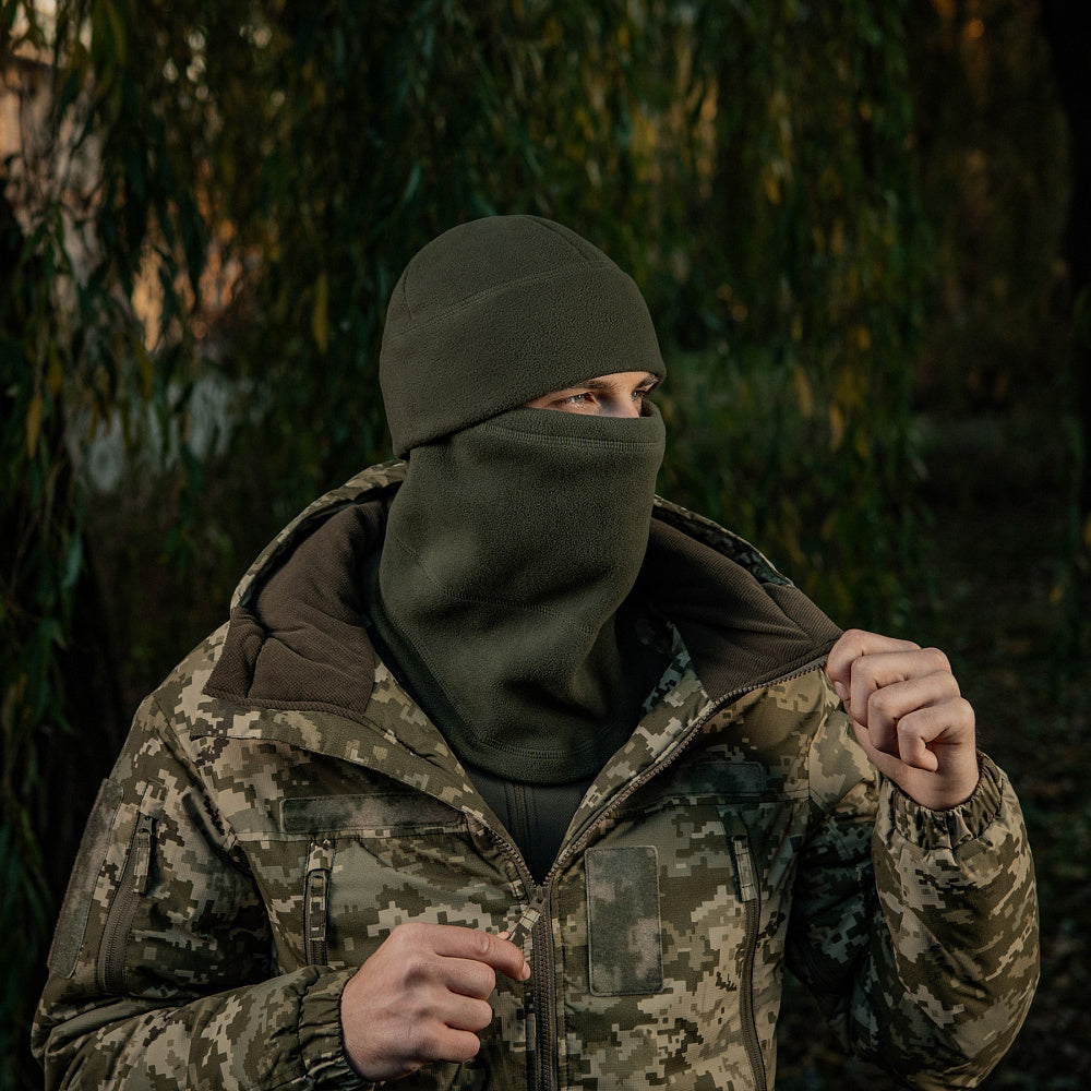 M-Tac Anatomical Neck Gaiter with Drawcord Elite Fleece (320 g/m²)