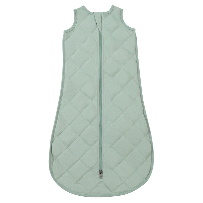 Baby sleeping bag baby vest sleeveless newborn swaddle anti kick anti startle and soothing for children