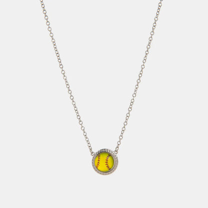 Sporty Element Resin Necklace