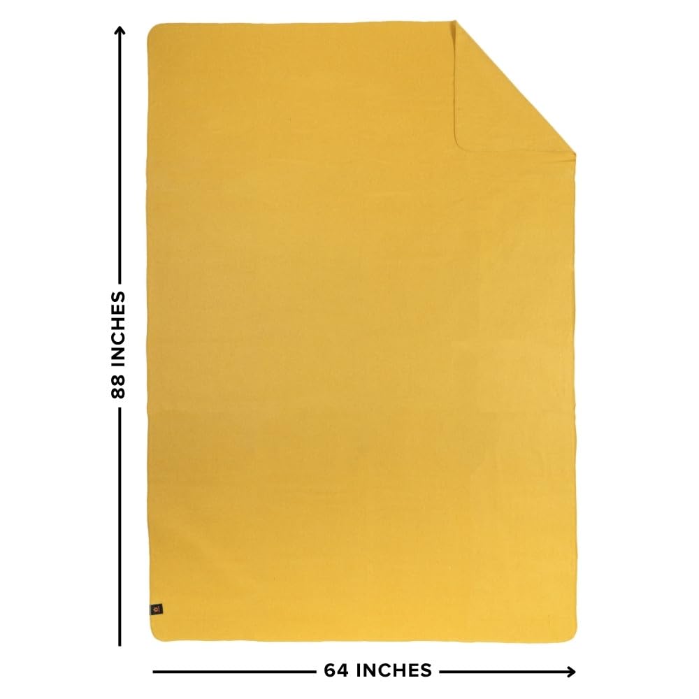 Arcturus Military Wool Blanket - Warm, Thick, Washable - Great for Outdoors, Camping, Stadium Blanket, Picnics, Travel - Car & Bushcraft Survival Kits