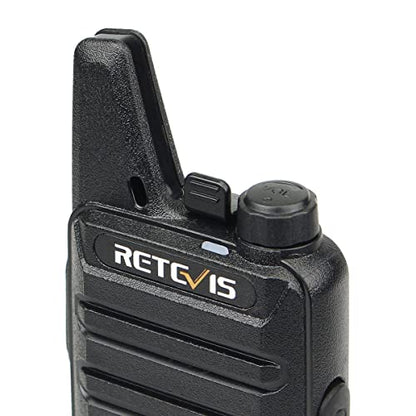 Retevis RT22 Walkie Talkies Rechargeable Hands Free 2 Way Radios Two-Way Radio(6 Pack) with 6 Way Multi Gang Charger