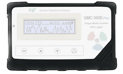GQ GMC Digital Geiger Counter Nulcear Radiation Detector Drop-Proof Silicone Case (Black, Green, Yellow) (Black)