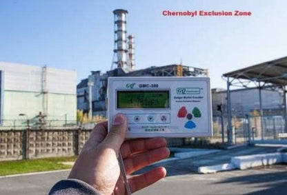 GQ GMC-300E Geiger Counter Nuclear Radiation Detector USA Product Beta Gamma X-ray Dosimeter Radiation Monitor Meter with Green Case