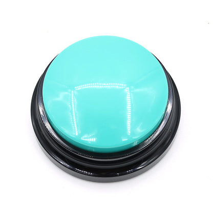 Dog Talking Button Pet Communication Key Sound Maker Cat Bell Toy Supplies Voice Recording Training Device