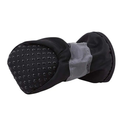 New 4pcs Pet Dog Shoes Anti-slip Rain Snow Boot Thick Warm For  Small Cats Dogs Puppy Dog Socks Booties