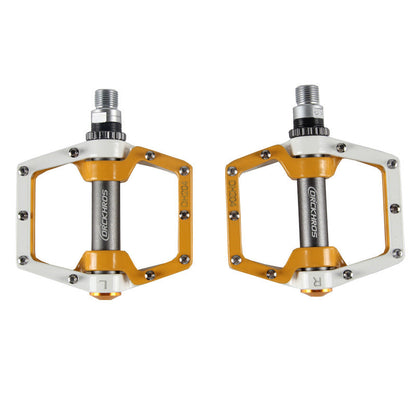 Bicycle Pedal Mountain Bike Peilin Pedal Aluminum Alloy Bearing Pedal Dead Fly Non-Slip Two Peilin