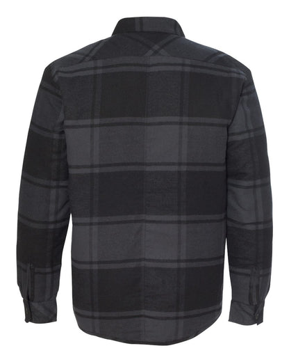 Quilted Flannel Shirt Jacket