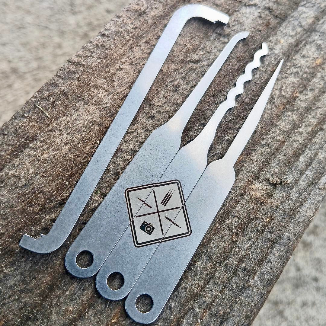Wallet Carry Lock Pick Set