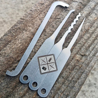 Wallet Carry Lock Pick Set