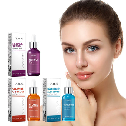 Vitamin C Serum, Moist Tender Firming Skin Fade Out Fine Lines Anti-Wrinkle Skin Cream
