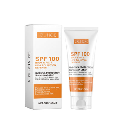Face Protection Lotion Mild Protection UV Repair Sunburn Anti-Wrinkle Clear Protection Cream