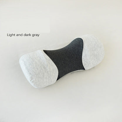 Cervical Pillow Reverse Bow Traction Pillow Memory Cotton Pillow Core Pure Cotton Cover Portable Neck Protection Pillow Cervical Pillow