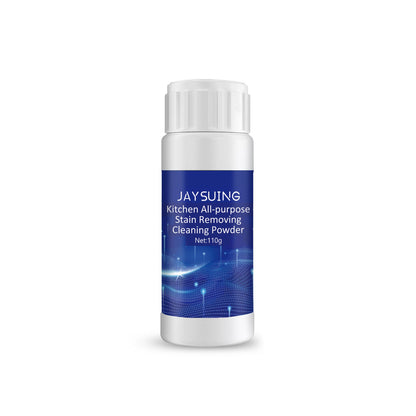 Kitchen All-Purpose Stain Removing Cleaning Powder, Kitchen Stove Oil Cleaning Utensils Rust Removal Stains Dirt Cleaning Agent