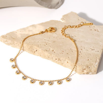 18K Gold-Plated Stainless Steel Bracelet