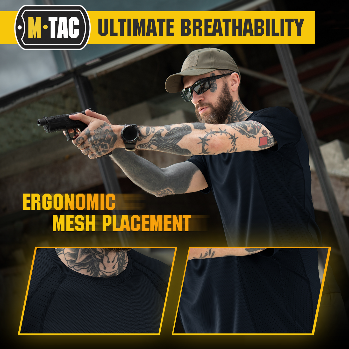 M-Tac T-Shirt Athletic Tactical Gen II (Set of 3)