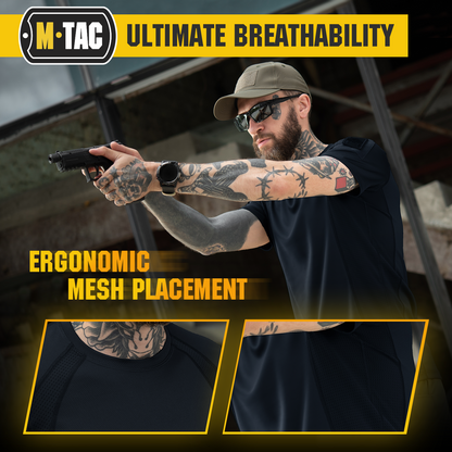 M-Tac T-Shirt Athletic Tactical Gen II with Loop Panels (Set of 3)