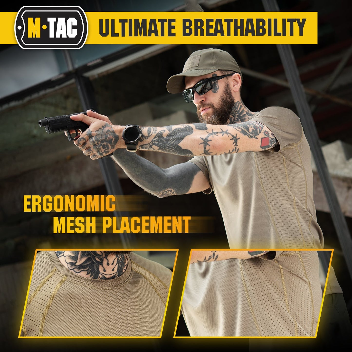 M-Tac T-Shirt Athletic Tactical Gen II (Set of 3)
