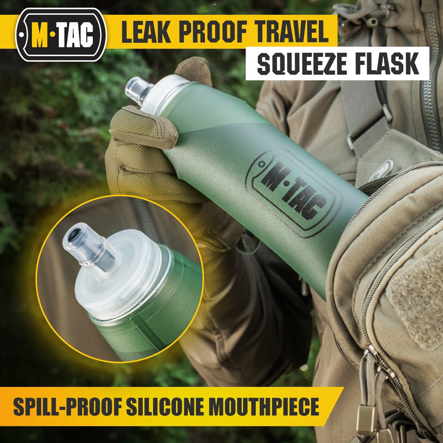 M-Tac Collapsible Water Bottle 20 oz