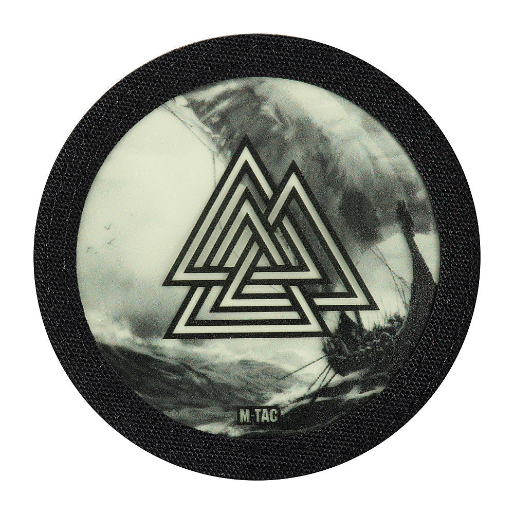 M-Tac Patch Walknut/Drakkar Round (3 inches)