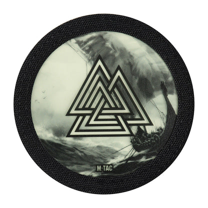 M-Tac Patch Walknut/Drakkar Round (3 inches)