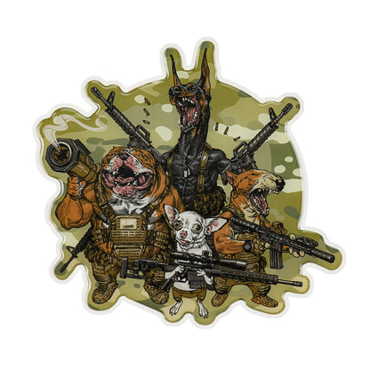 M-Tac Embossed Sticker Rex Team