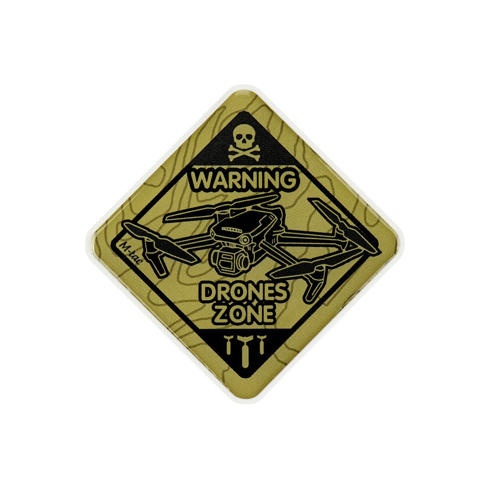 M-Tac Embossed Sticker Drones Zone