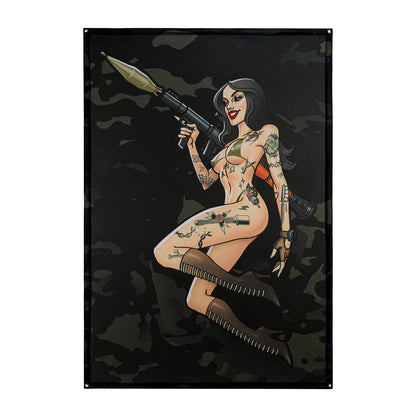 M-Tac Banner Tactical Girl RPG 35.4x51.2 Inches