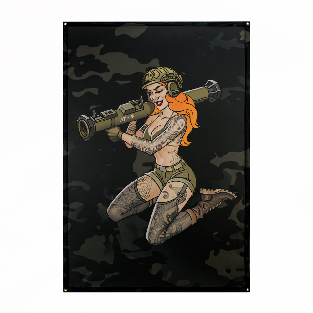 M-Tac Banner Tactical Girl AT-4 35.4 x 51.2 inches