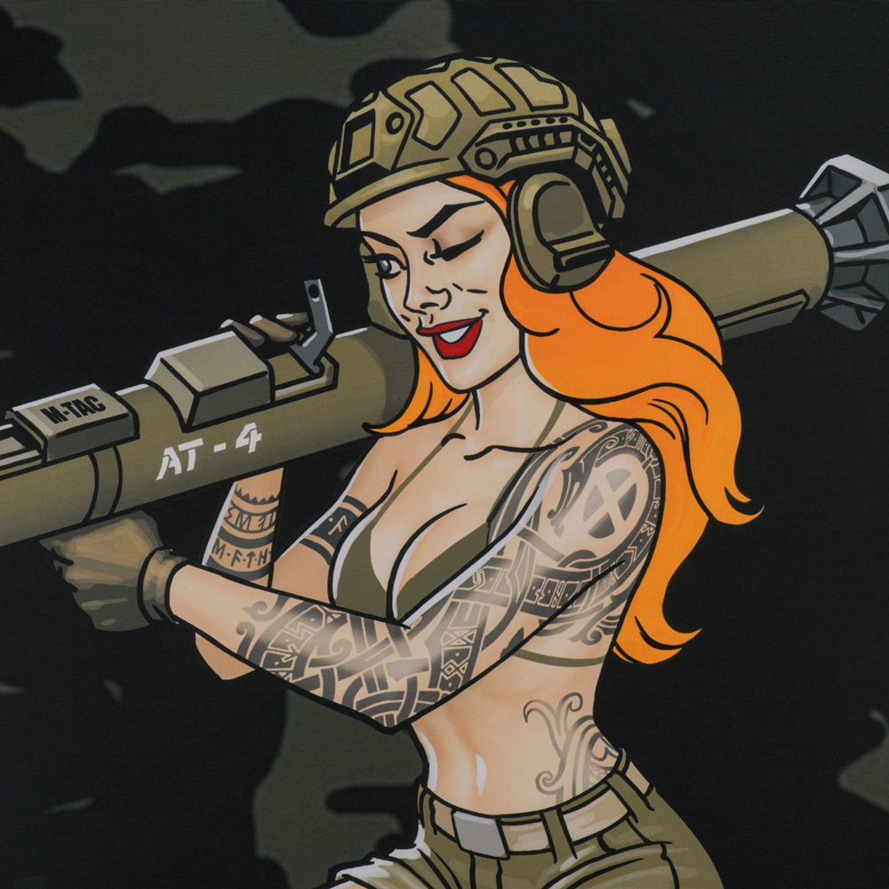 M-Tac Banner Tactical Girl AT-4 35.4 x 51.2 inches