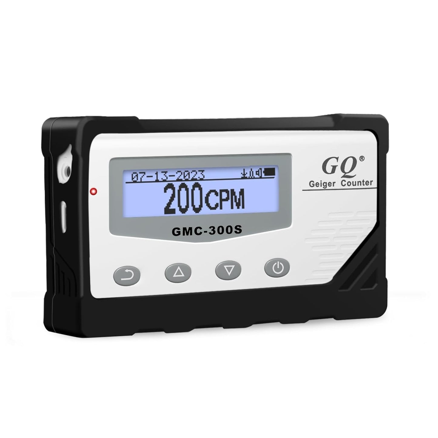 GQ 300S Geiger Counter Nuclear Radiation Detector Dosimeter for Beta, Gamma, X-Ray Portable Radiation Monitor Geiger Counter (Silicone case)