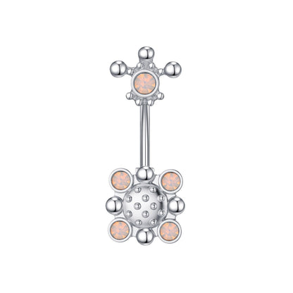 Navel Ring Creative Bat Bee Navel Buckle Navel Ring Body Piercing Jewelry
