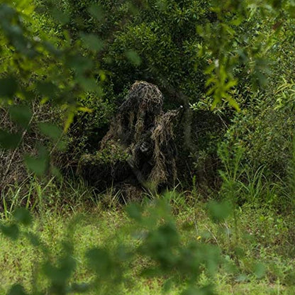 Arcturus Warrior Ghillie Suit - Camouflage Hunting Suit for Men, Military, Hunters, Snipers & Airsoft