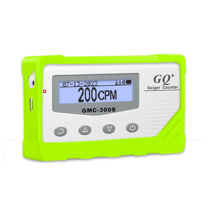 GQ 300S Geiger Counter Nuclear Radiation Detector Dosimeter for Beta, Gamma, X-Ray Portable Radiation Monitor Geiger Counter (Silicone case)