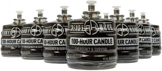 100-Hour Candle for Emergencies (12-Pack)
