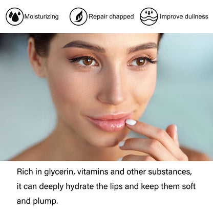 Strawberry Moisturizing Lip Balm Moisturizes, Hydrates, Removes Dead Skin, And Moisturizes Dry, Cracked Lips