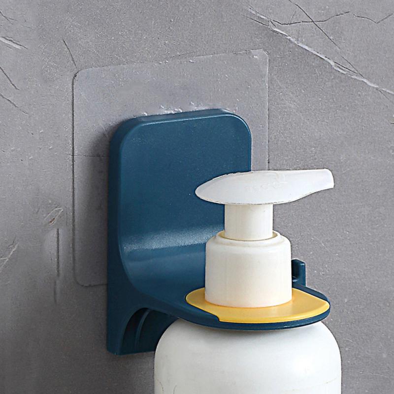 All Mounted Shampoo Bottle Shelf Shower Non-marking Sticker Shower Gel Rack Liquid Soap Holder Self Adhesive Shelves Hanger