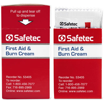 First Aid & Burn Cream .9gm. Pouch, 25 per box
