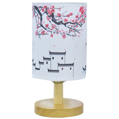 Literary desk lamp bedroom sleeping bedside lamp retro decoration residential dormitory LED night light