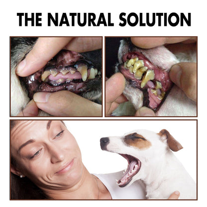 Pet Tooth Cleaning Spray, Cats And Dogs Removal Tartar Stains Bad Breath Oral Cleaning Spray
