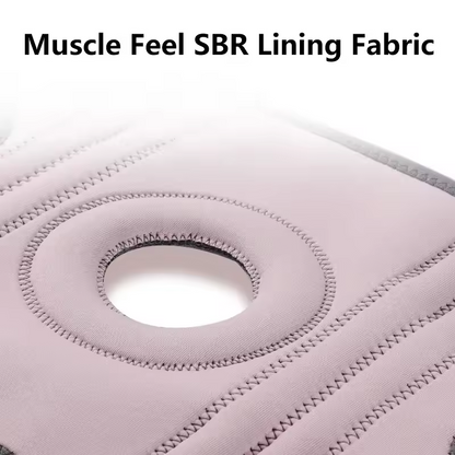 Meniscus Sports Knee Protector Silicone Shock Absorber Stability Patella Knee Protector Support Strip Velcro Adjustable