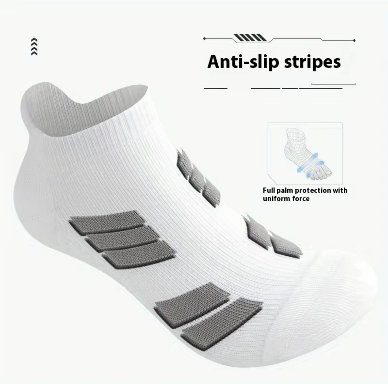 SportEase No Show Socks
