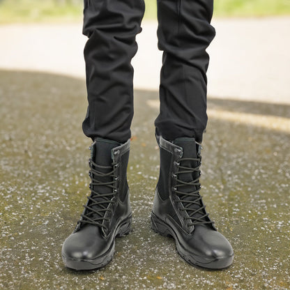 Original Russian military issue. New VKBO 2.0 thermal zone combat boots for men, genuine leather tactical boots.