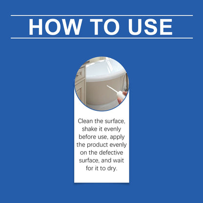 White Retouching Paint For Home Wall Damage Scratches Retreading Cover Multifunctional Waterproof Retouching Paint