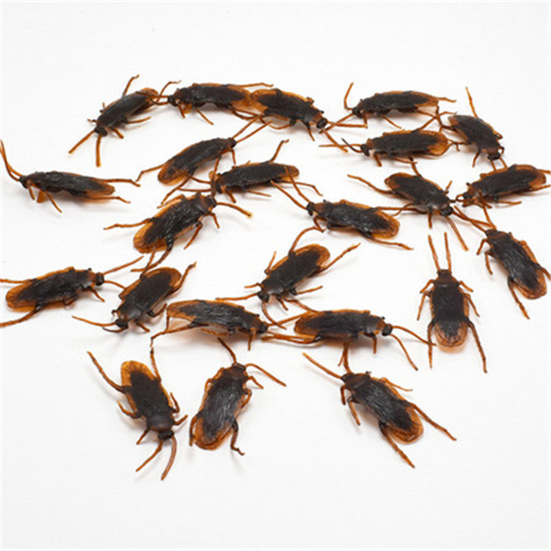 Simulated Cockroach April Fool's Day Toy Shocking Fake Cockroaches Realistic Cockroaches Teasing Little Qiang Teasing Fake