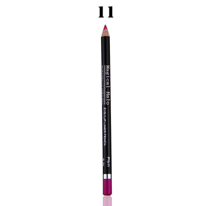 Makeup MH12 Color Mixed Waterproof Lip Liner Lip Nude Lip Pencil Lipstick Pen Set of 12